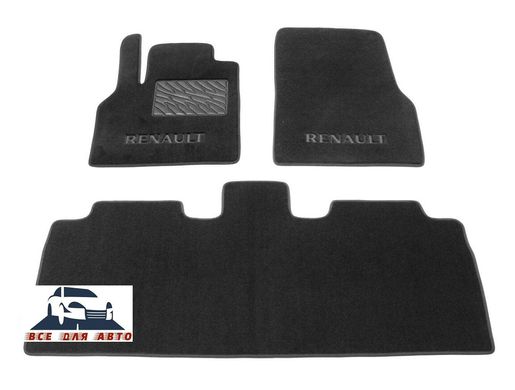 Ворсові килимки Renault Espace 2002-2014р. (5 місць) (STANDART)