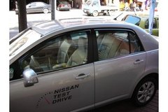 Дефлектори вікон HIC NISSAN Tiida 2006-2011 седан