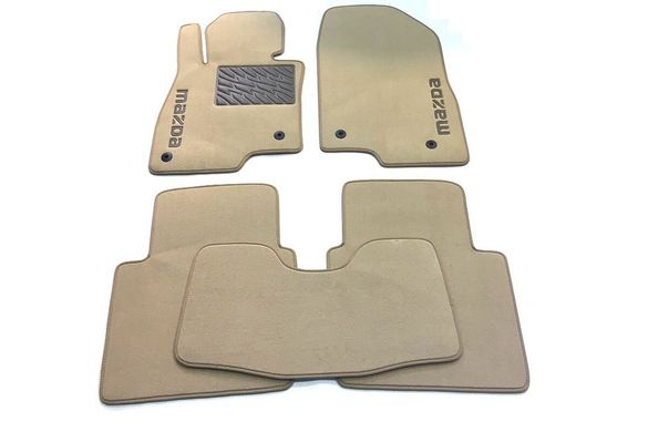 Ворсові килимки Mazda 6 с 2012г. (STANDART)