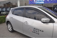 Дефлекторы окон HIC NISSAN Tiida с 2012г. хэтчбек