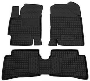 Килимки в салон Hyundai Accent 2006-2010р. (Avto-Gumm, поліуретан)