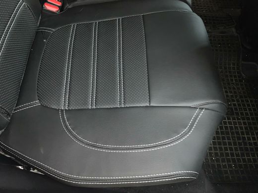 Авточехлы из экокожи Honda CR-V (RW) с 2016г., "Tuning Cobra"