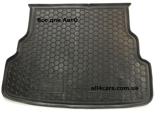 Килимок в багажник AVTO-Gumm Kia Rio седан з 2015р.