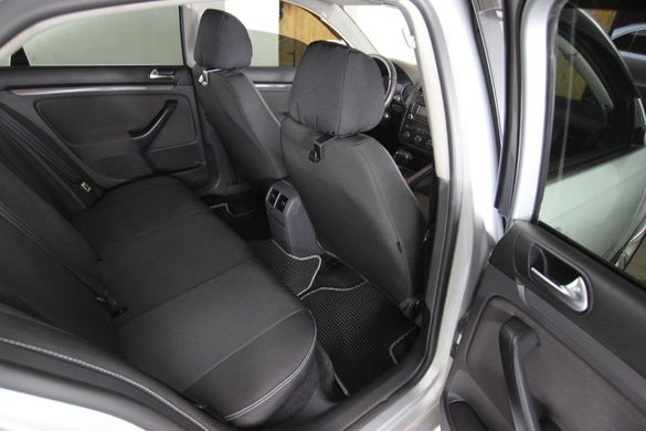 Авточехлы VW Jetta с 2011г. (Автоткань, EMC-Elegant Classic)