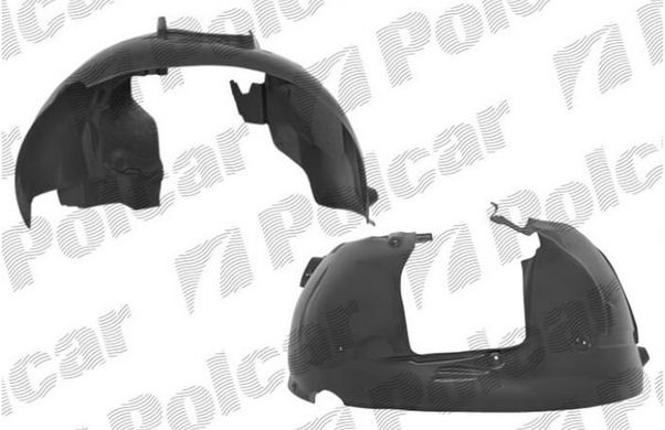 Підкрилки Polcar Citroen C4 Picasso 2006-2013г., 2шт. передні