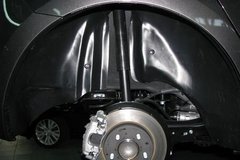 Подкрылки TOTEM (Novline) Mazda 3 с 2009г., 2шт. задние