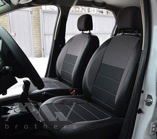 Авточехлы RENAULT LOGAN 2 (2012-2022), (Premium Style, MW Brothers)