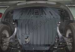 Защита картера двигателя Полигон-Авто HYUNDAI ix-55 3.8л. c 2010г. (кат. A)