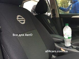 Авточехлы Nissan Primera P12 седан 2002-2008г. (Автоткань, EMC-Elegant Classic)