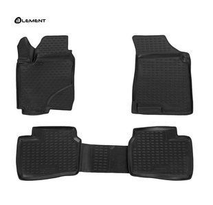 Килимки в салон Hyundai Elantra 2006-2010р. (Element, поліуретан)