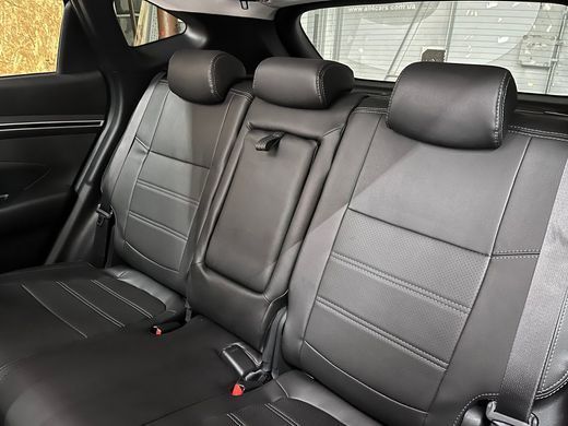 Авточехлы из экокожи Hyundai Tucson (NX4) с 2020г., "Tuning Cobra"