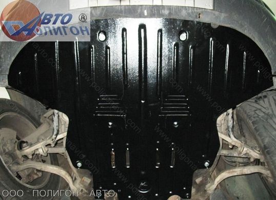 Защита картера двигателя Полигон-Авто AUDI A6 Allroad 2.4;2.8;3.0;3.0TDi 2006-2011г. (кат. A)
