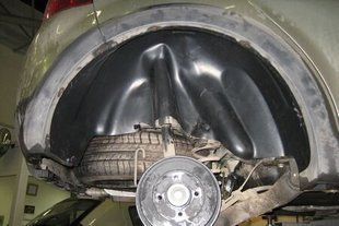 Підкрилок TOTEM (Novline) Renault Sandero Stepway 2010-2014р., задній правий