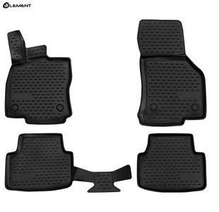 Коврики в салон 3D Skoda Octavia A7 c 2013г. (Element, полиуретан)