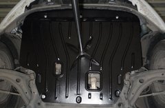 Защита картера двигателя Полигон-Авто FORD Fiesta 1,0;1,4D с 2013г. (кат. E)
