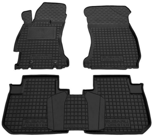 Коврики в салон Subaru Forester '2012-18г. (Avto-Gumm, полиуретан)