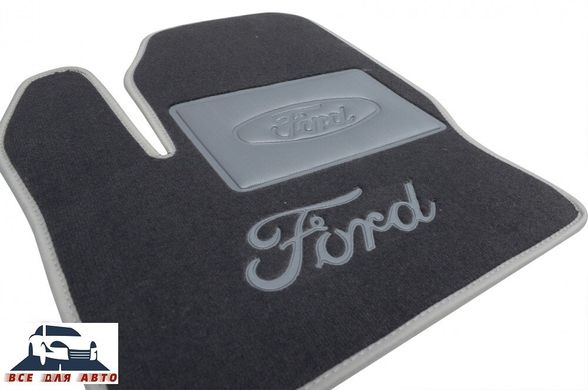 Ворсовые коврики Ford C-Max с 2010г. (STANDART)