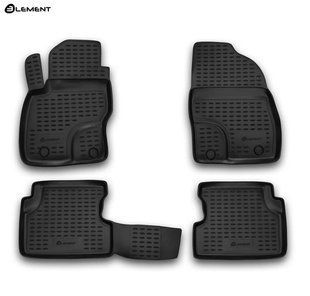 Коврики в салон Ford Focus 2 2004-2011г. (Element, полиуретан)