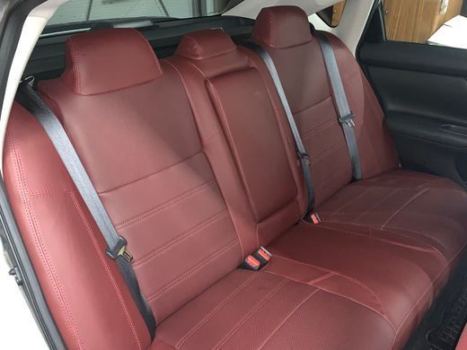 Авточехлы из экокожи Nissan Altima (L33) '2012&ndash;18г., "Tuning Cobra"