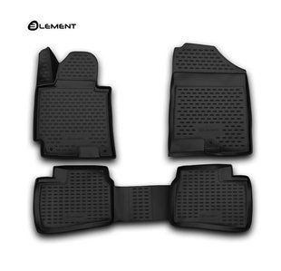 Килимки в салон 3D Hyundai Elantra 2014-2015р. (Element, поліуретан)