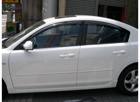 Дефлектори вікон HIC Mazda 3 2003-2009 седан