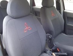 Авточехлы Mitsubishi ASX 2010-2018г. (Автоткань, ТМ Elegant)