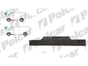 Поріг правий Volkswagen TRANSPORTER T5 2003-2015г під передні двері