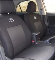 Авточехлы Toyota Corolla с 2019г. (Автоткань, EMC-Elegant Classic)