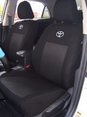 Авточехлы Toyota Auris с 2012г. (Автоткань, EMC-Elegant Classic)