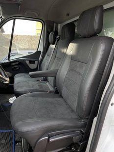 Авточехлы из экокожи Renault Master '2010&ndash;2024г., "Tuning Cobra"