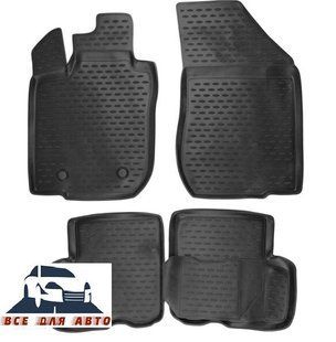Коврики в салон Dacia/Renault Logan MCV 5 мест 2006-2012г. (Element, полиуретан)