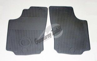 Коврики в салон Opel Combo 2001-2011г. 2 шт. (Gumarny Zubri, резина)