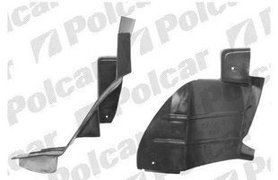 Підкрилки Polcar Opel Movano 2004-2007р., 2шт. перед. задня права частина