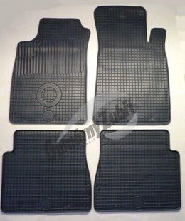 Коврики в салон Renault Кangoo с 1997-2008гг. 4шт. (Gumarny Zubri, резина)
