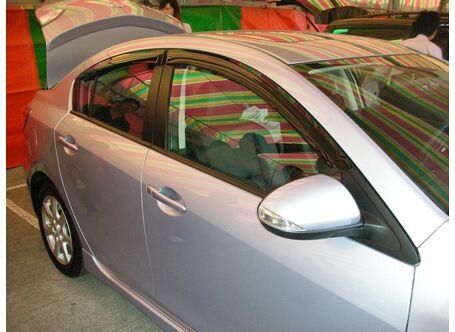 Дефлектори вікон HIC Mazda 3 2009-2013 седан