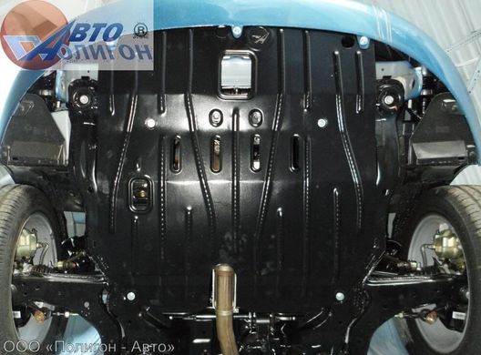 Защита картера двигателя Полигон-Авто JAC J6 1.5 c 2012г. (кат. St)