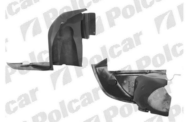 Підкрилки Polcar Citroen C5 2001-2008г, 2шт. перед. передня частина