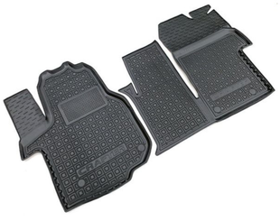 Коврики в салон VW Crafter с 2016г., (1+2) 1-й ряд (Avto-Gumm, полиуретан)