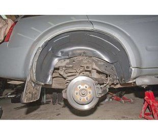 Підкрилки TOTEM (Novline) Nissan Pathfinder з 2005р., 2 шт. задні