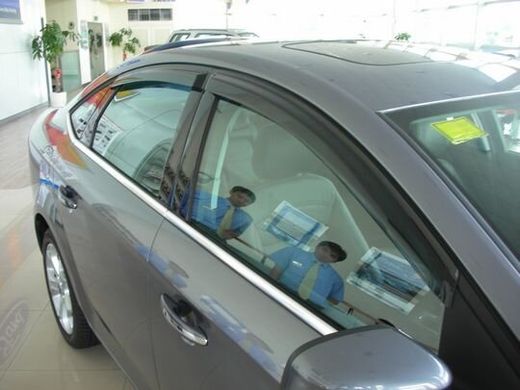 Дефлектори вікон HIC Ford Mondeo с 2007г. седан