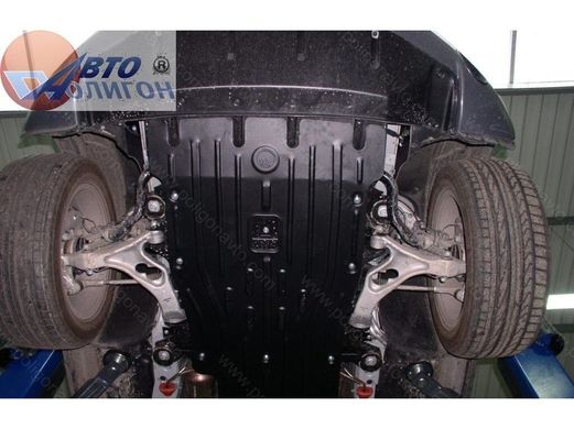 Защита картера двигателя Полигон-Авто AUDI Q7 4,2;3,0л TDI 2006-2015г. (кат. E)