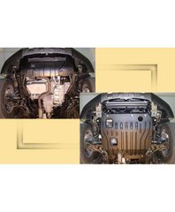 Защита картера двигателя Полигон-Авто CHEVROLET Captiva 4WD 2,4;3,2;2,0TDi 2007-2010г. (кат. St)