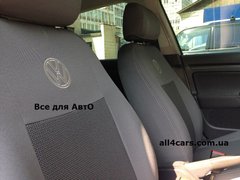 Авточехлы VW Caddy '2010-15г., 5 мест (Автоткань, ТМ Elegant)