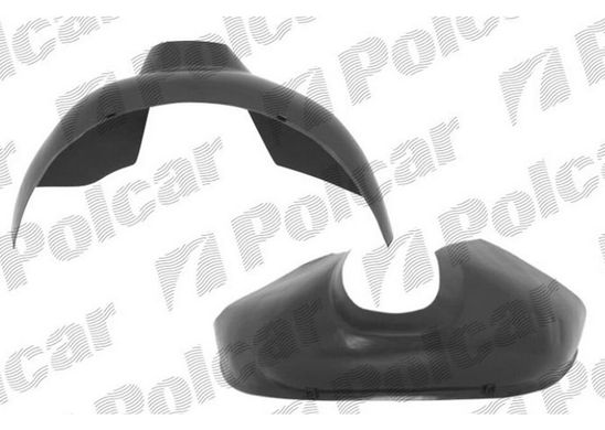 Підкрилки Polcar Mazda 323 BJ 1998-2003р., 2шт. задні