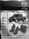 Авточехлы Nissan Navara Double Cab 2005–2010г. (Автоткань, EMC-Elegant Classic)