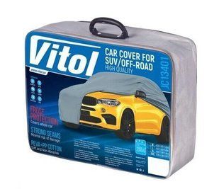 Тент автомобильный Vitol всесезонный (размер JEEP M)