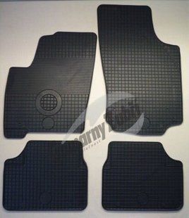 Коврики в салон Opel Meriva 2003-2010г., c 2010г. (Gumarny Zubri, резина)