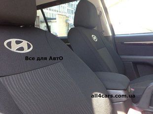 Авточехлы Hyundai Santa Fe c 2013г., 5 мест (Автоткань, EMC-Elegant Classic)