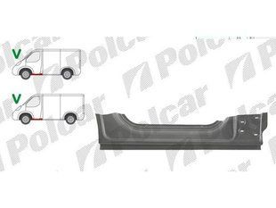 Порог левый Opel Vivaro 2001-2014гг. под перед. двери