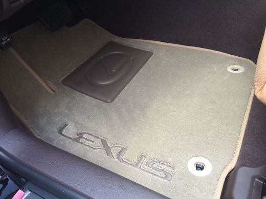 Ворсові килимки для Лексус ES с 2013г. (STANDART)